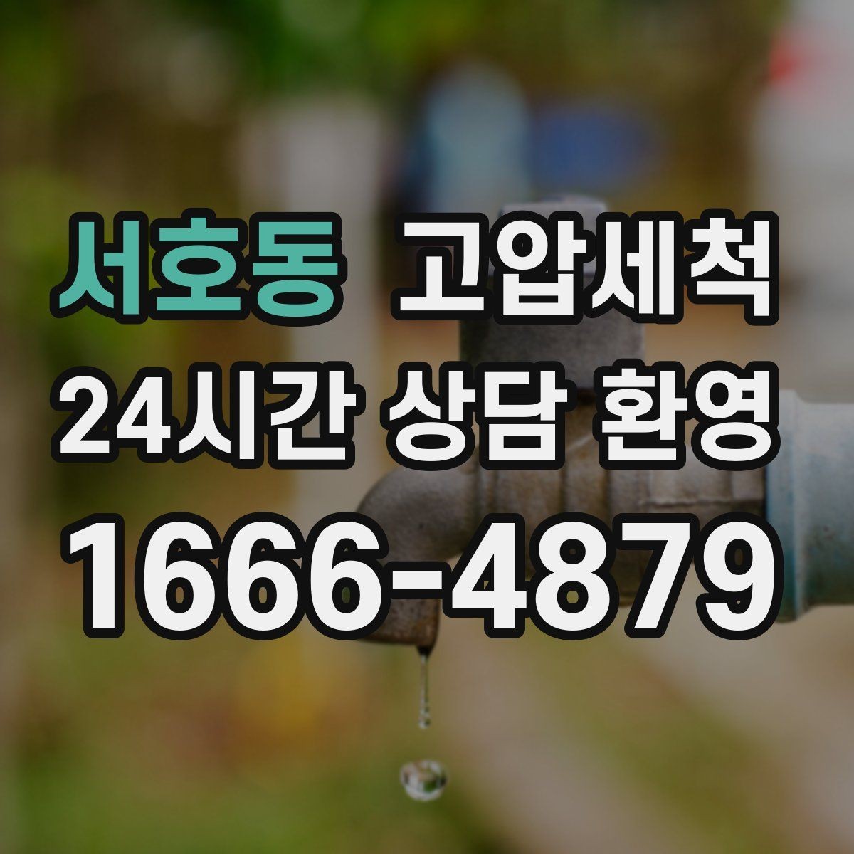 서호동 고압세척 하수구 냄새 제거 손님 오기 전 점검