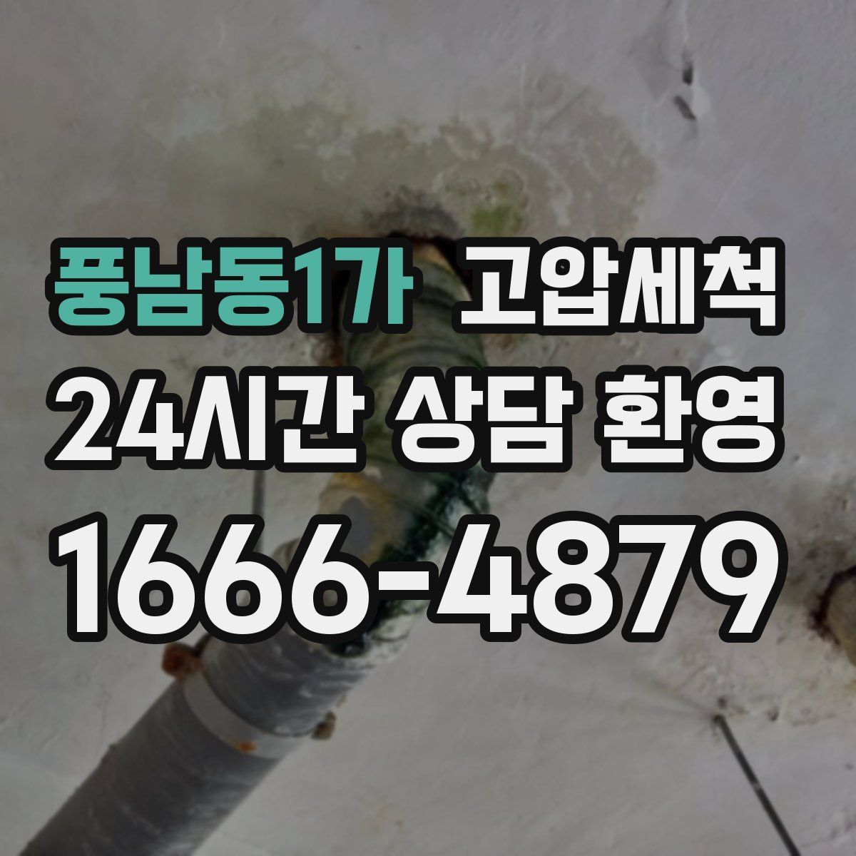 풍남동1가 고압세척