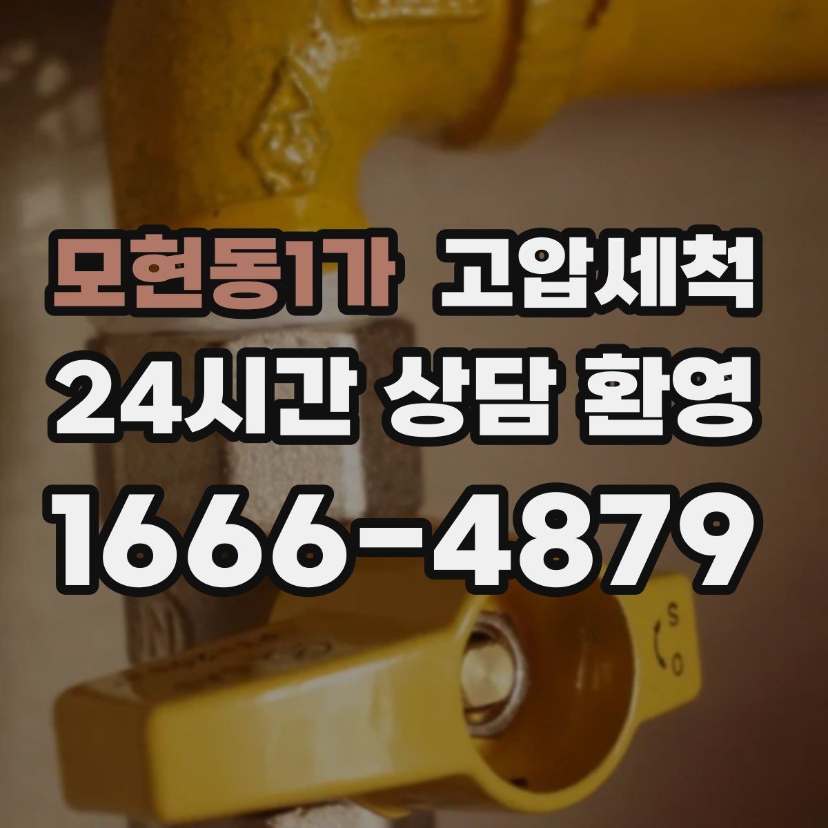 모현동1가 고압세척 공용 라인 확산 사전 차단