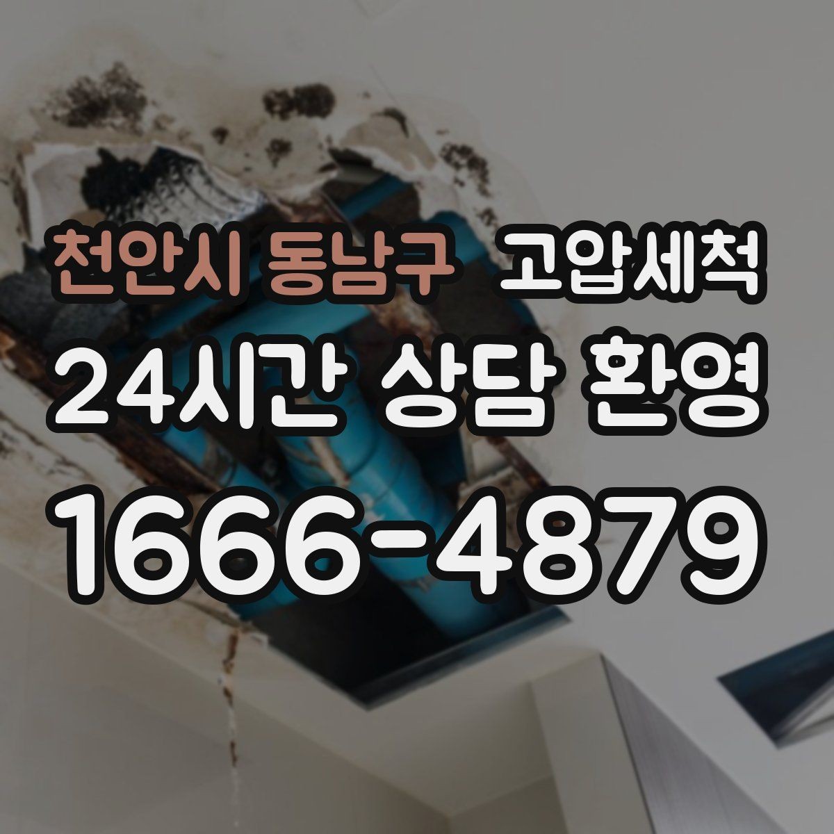 천안시 동남구 고압세척 하수구 막힘 단독·다가구 맞춤 라인 케어