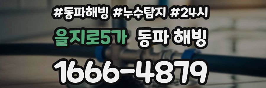 을지로5가 동파