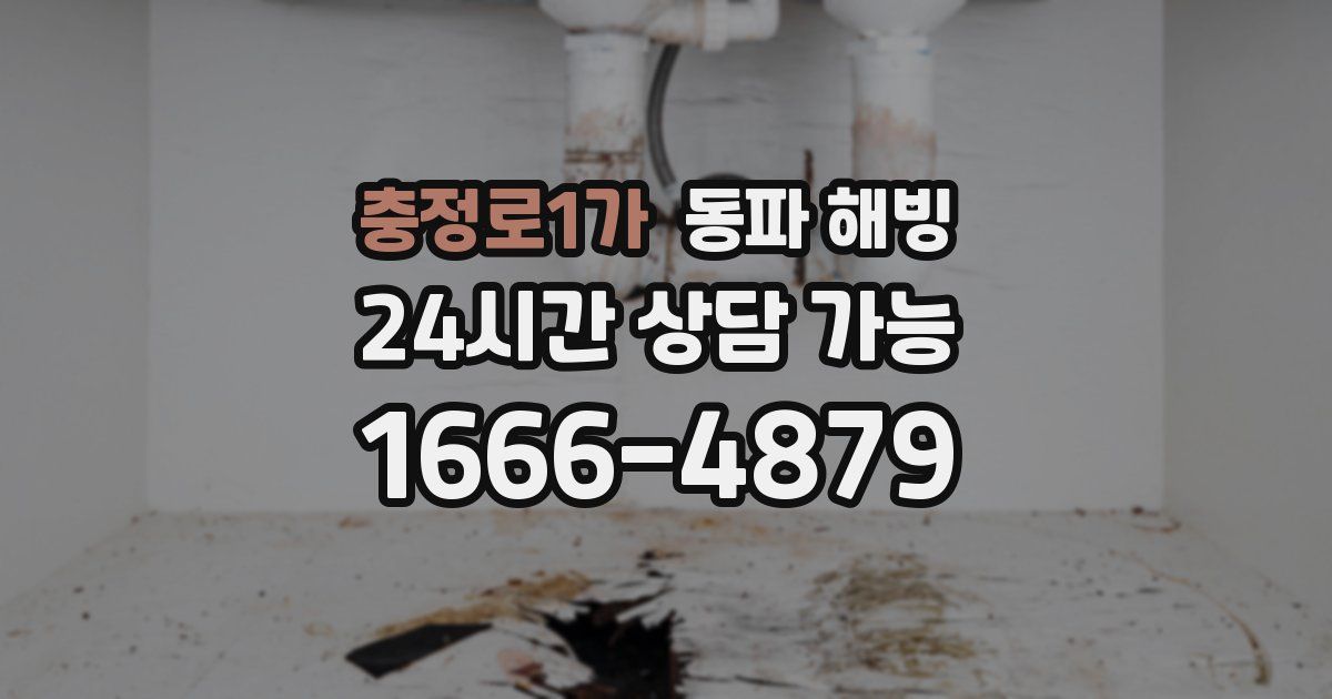 충정로1가 동파 해빙