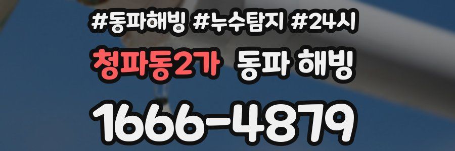 청파동2가 동파