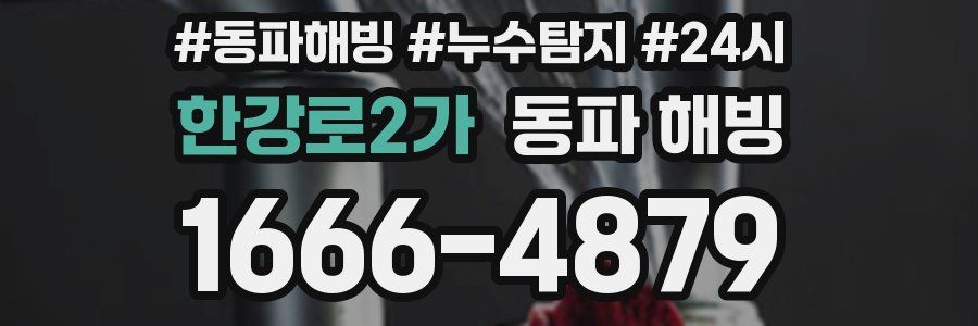 한강로2가 동파