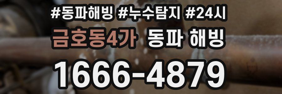 금호동4가 동파