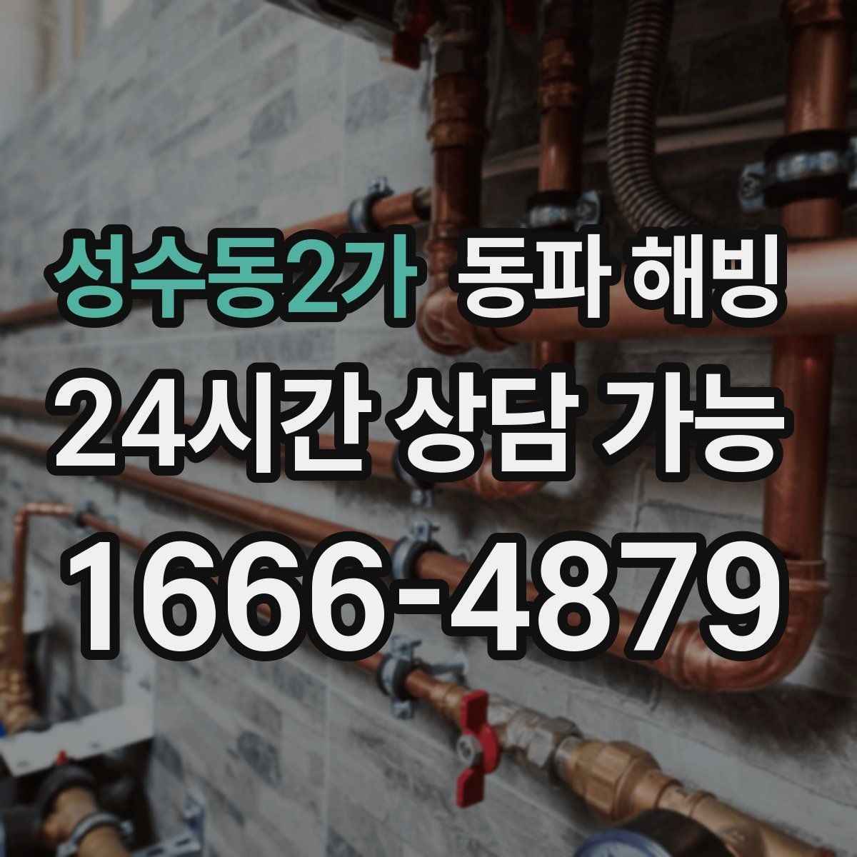 성수동2가 동파 해빙 배관 결빙이 의심될 때 정리하면 좋은 증상