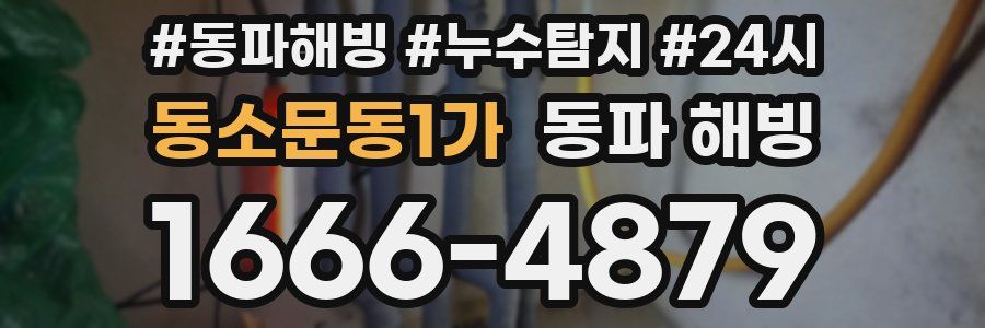 동소문동1가 동파