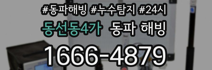 동선동4가 동파
