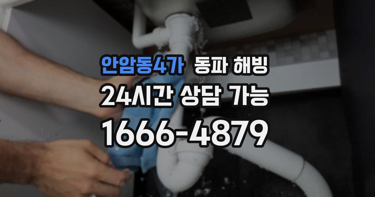 안암동4가 동파 해빙