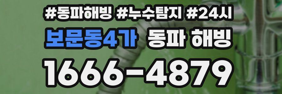 보문동4가 동파