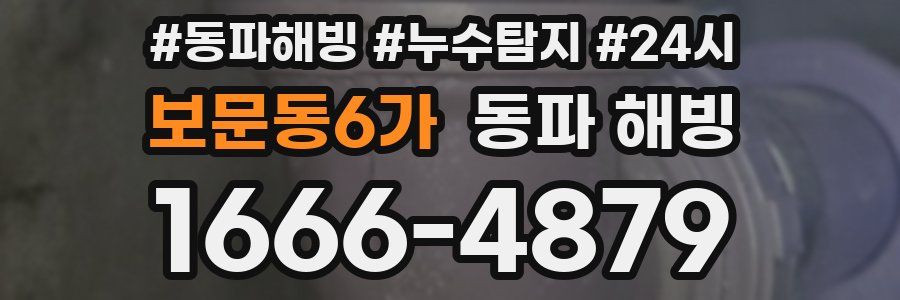 보문동6가 동파