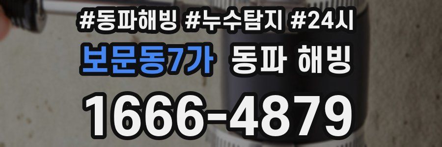 보문동7가 동파