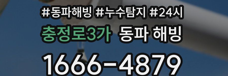 충정로3가 동파