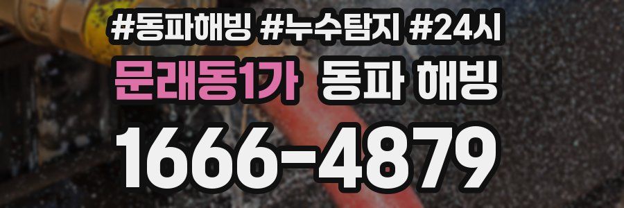 문래동1가 동파