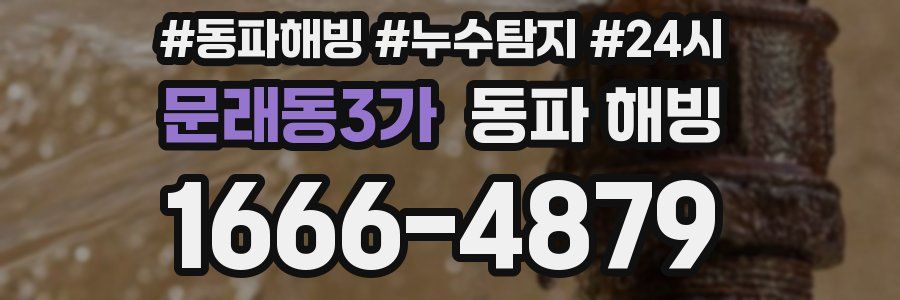 문래동3가 동파