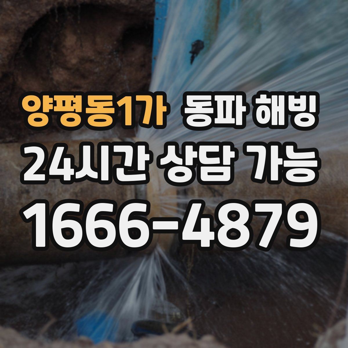 양평동1가 동파 해빙 급수 회복까지 필요한 확인 포인트