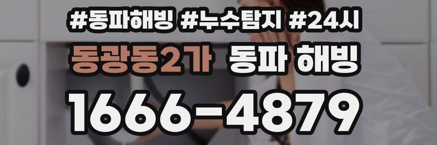 동광동2가 동파