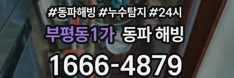 부평동1가 동파