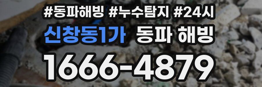 신창동1가 동파