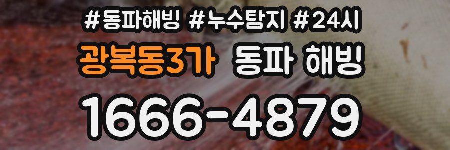 광복동3가 동파