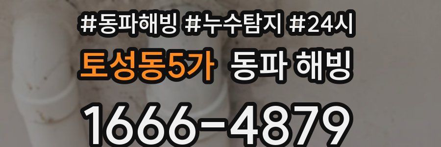 토성동5가 동파