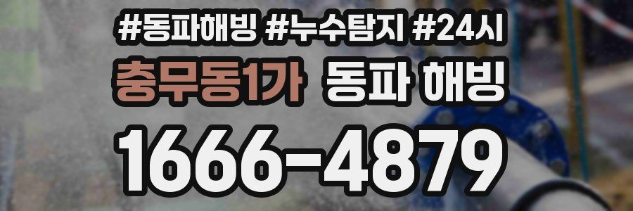 충무동1가 동파