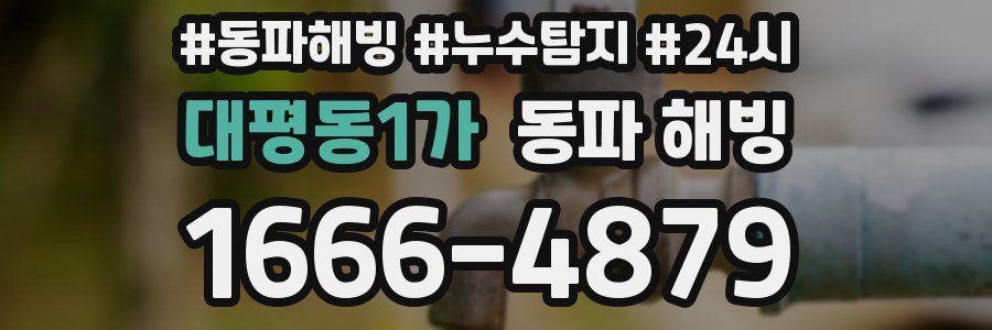 대평동1가 동파