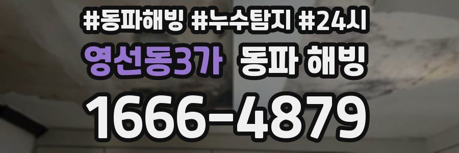 영선동3가 동파