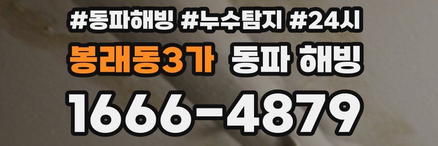봉래동3가 동파
