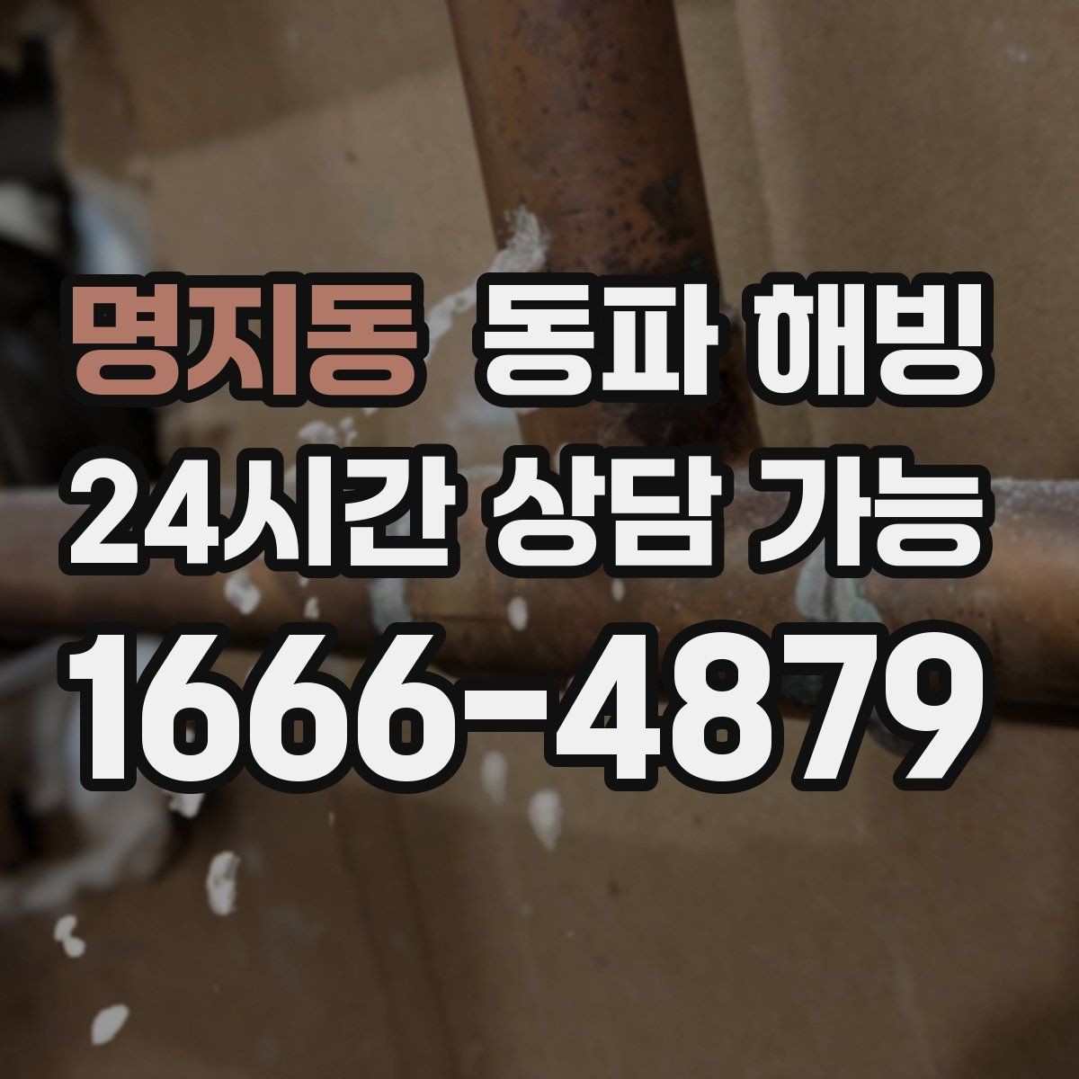 명지동 동파 해빙 급수 중단인데 옆집은 괜찮을 때