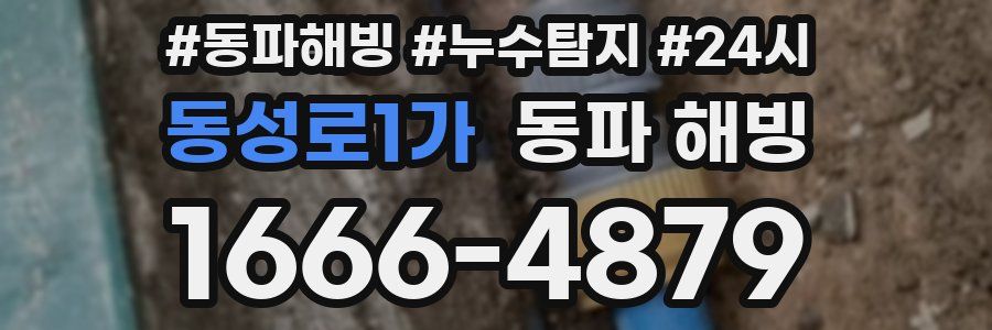 동성로1가 동파