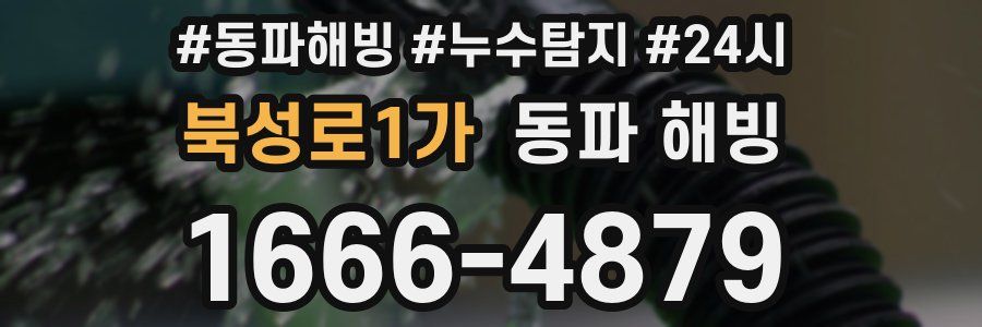 북성로1가 동파