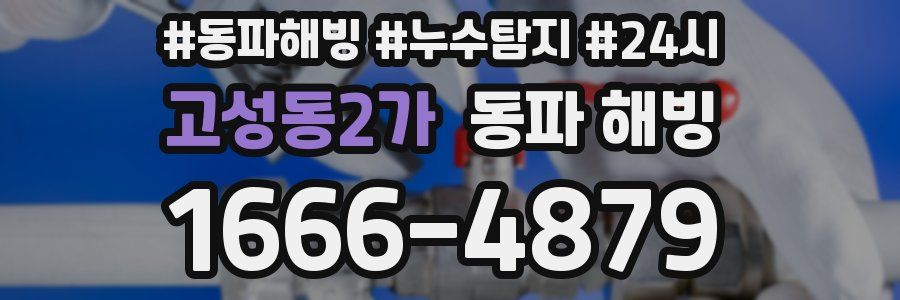 고성동2가 동파