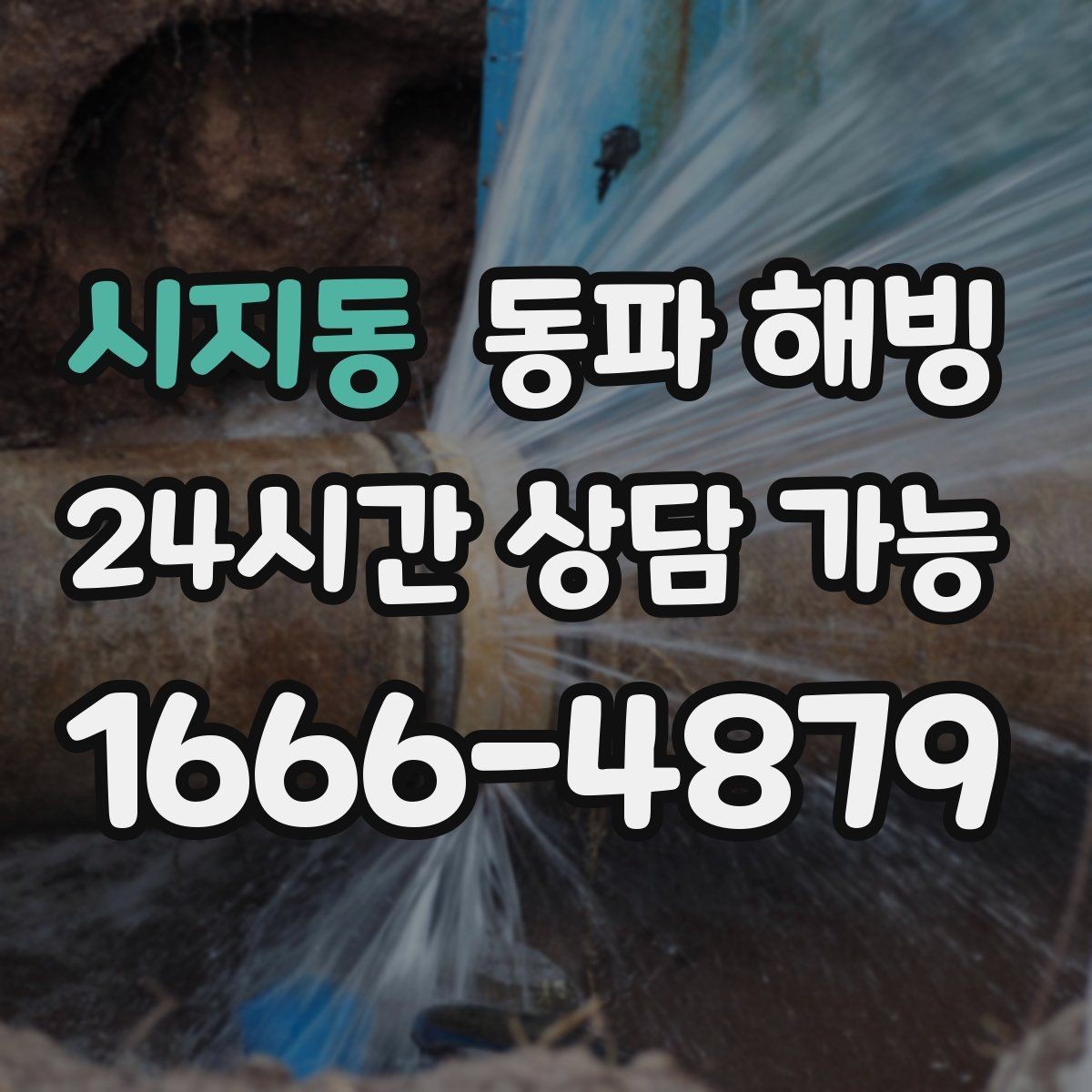 시지동 동파 해빙 식당 영업 중 급수 중단 최소화 방법