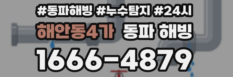 해안동4가 동파