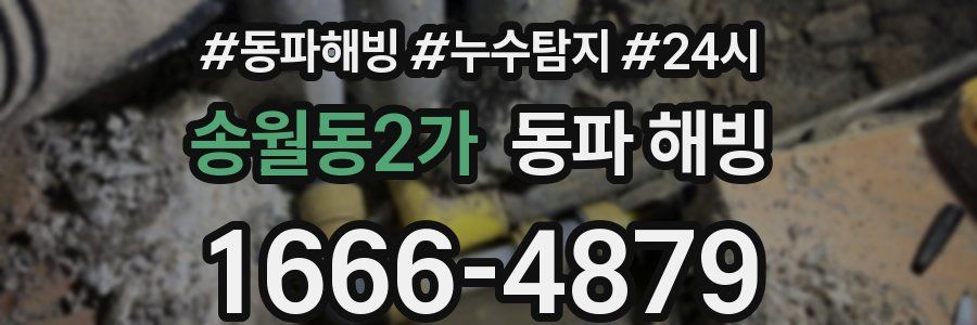 송월동2가 동파