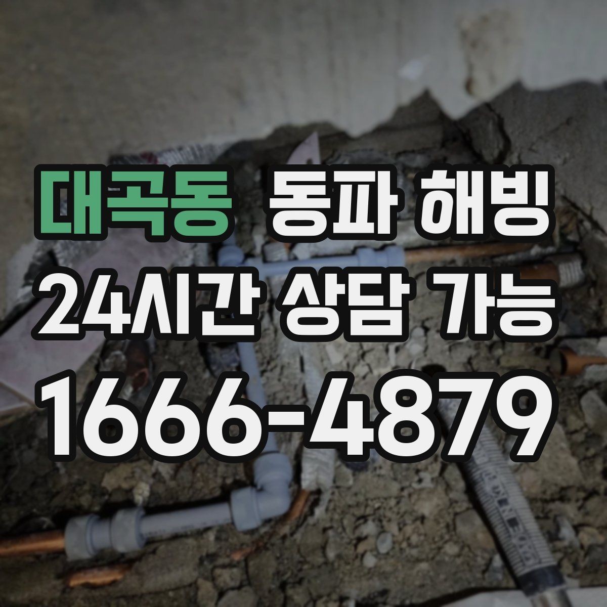 대곡동 동파 해빙 결빙 의심인데 괜히 손대기 전에 체크