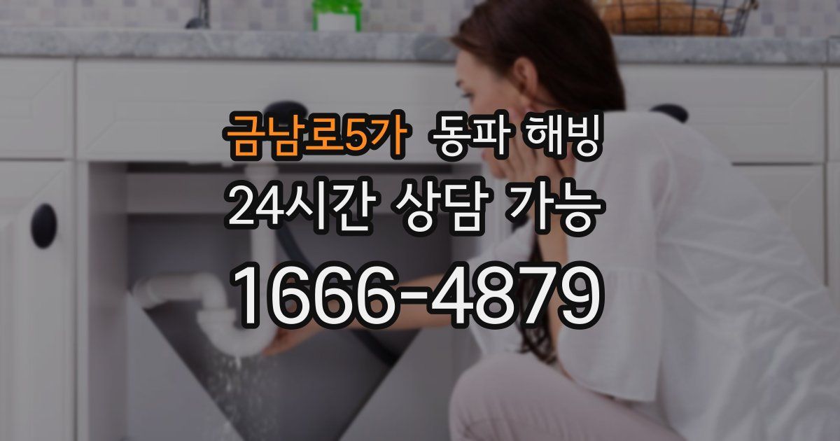 금남로5가 동파 해빙
