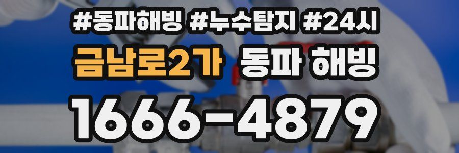 금남로2가 동파