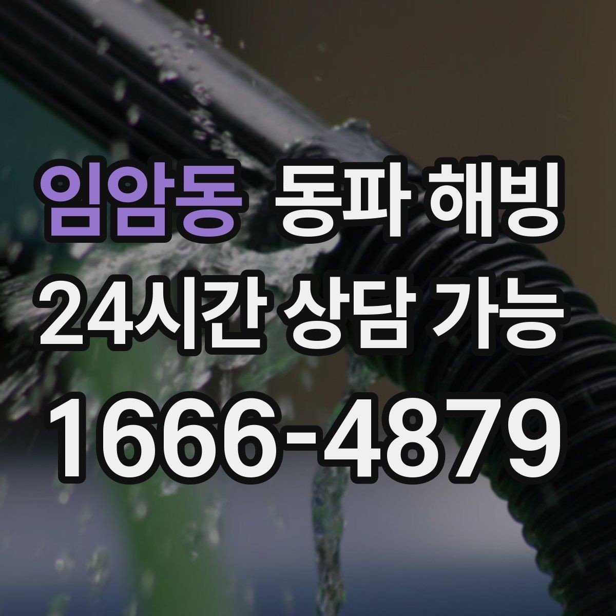 임암동 동파 해빙 이사 당일 수도가 멈췄을 때 대응