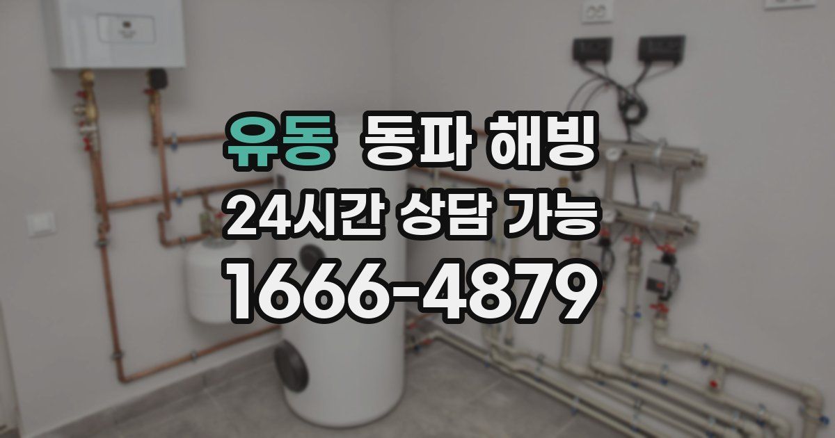 유동 동파 해빙