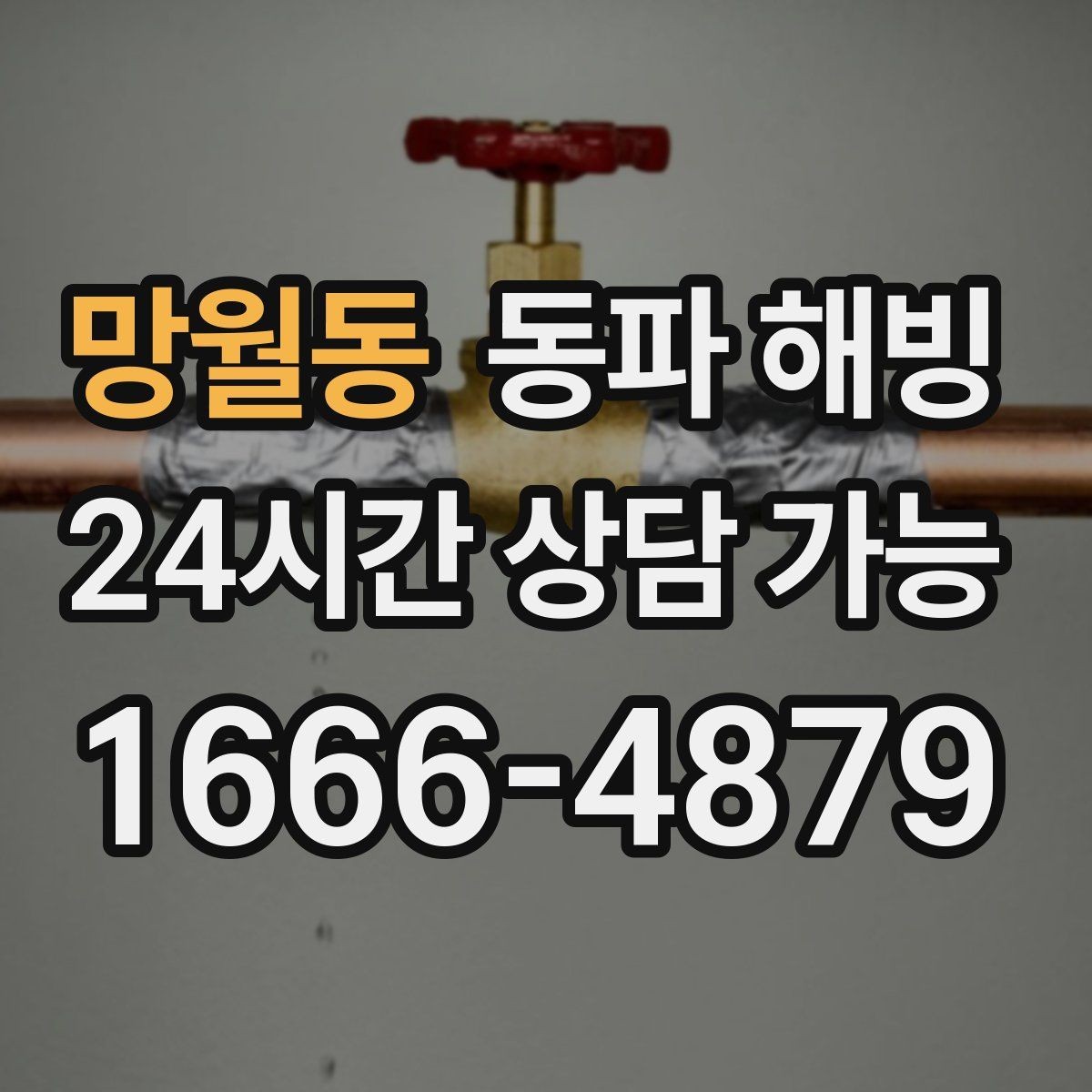 망월동 동파 해빙 급수 라인 결빙은 왜 생기고 어떻게 줄일까