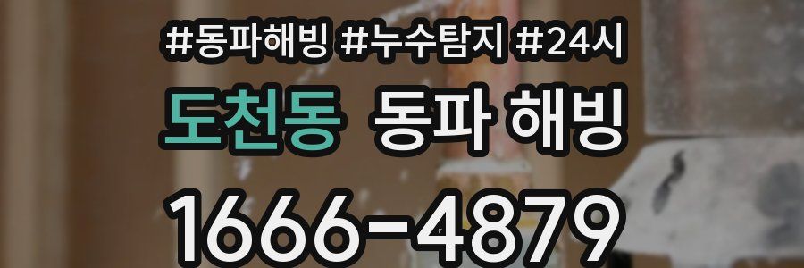 도천동 동파
