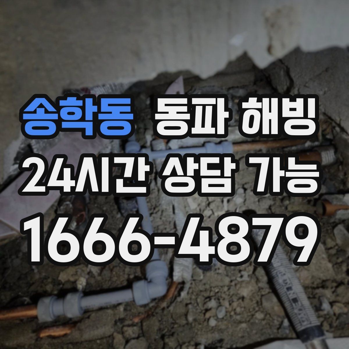 송학동 동파 해빙 반복 결빙 줄이려면 취약 구간부터 정리