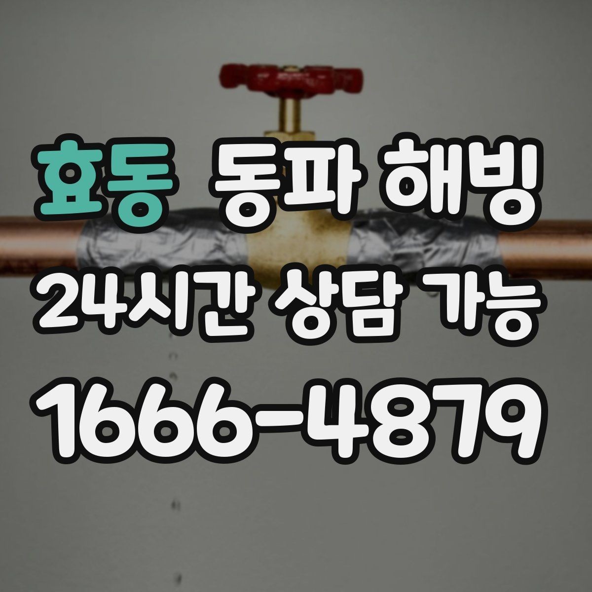효동 동파 해빙 한파 예보가 뜨면 미리 점검할 곳