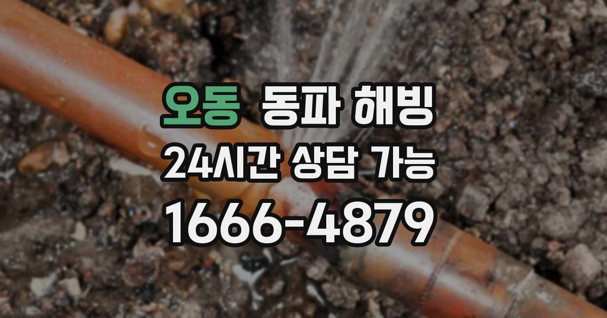 오동 동파 해빙