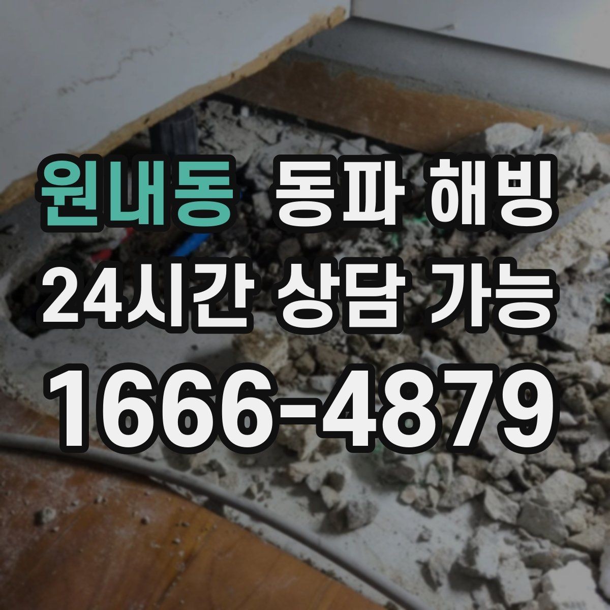 원내동 동파 해빙 물이 다시 나오기 시작했을 때 체크할 것