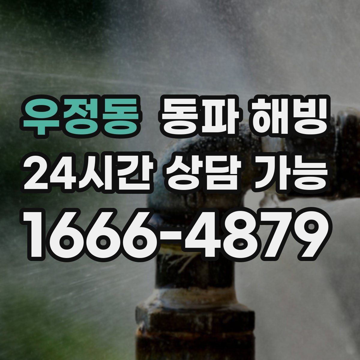 우정동 동파 해빙 수도가 멈췄을 때 빠른 복구를 위한 정리