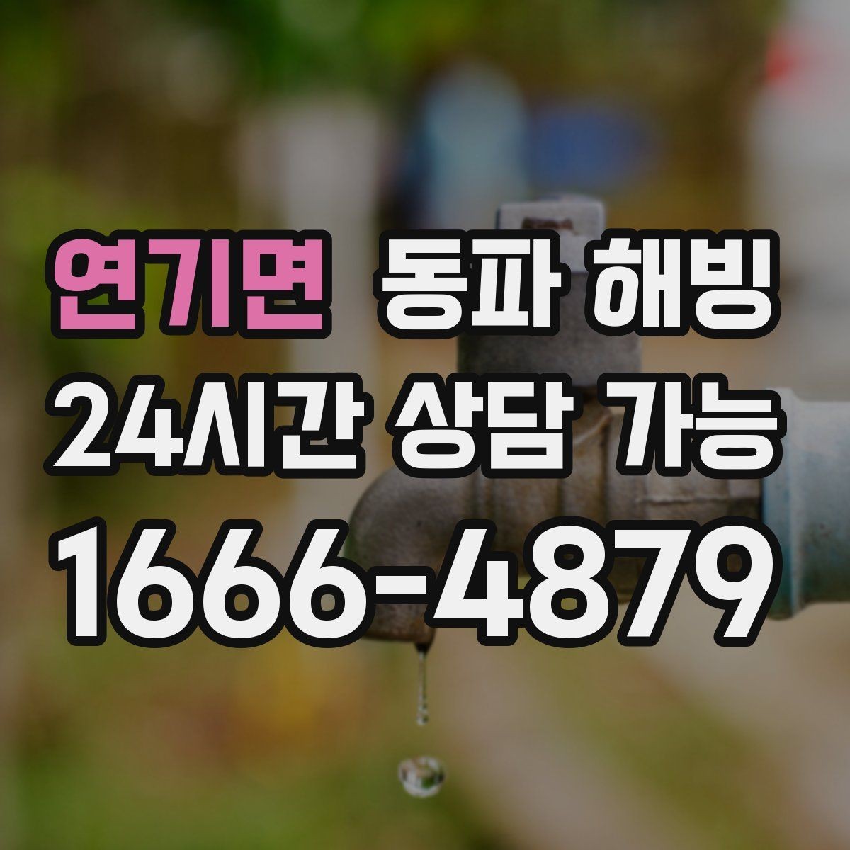 연기면 동파 해빙 새벽에 물이 안 나올 때 빠른 대응