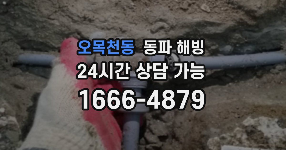 오목천동 동파 해빙